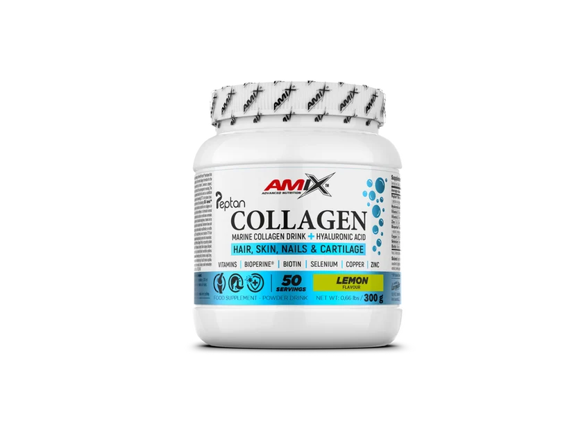 Colágeno marino Peptan® 300 g – Amix™ limón