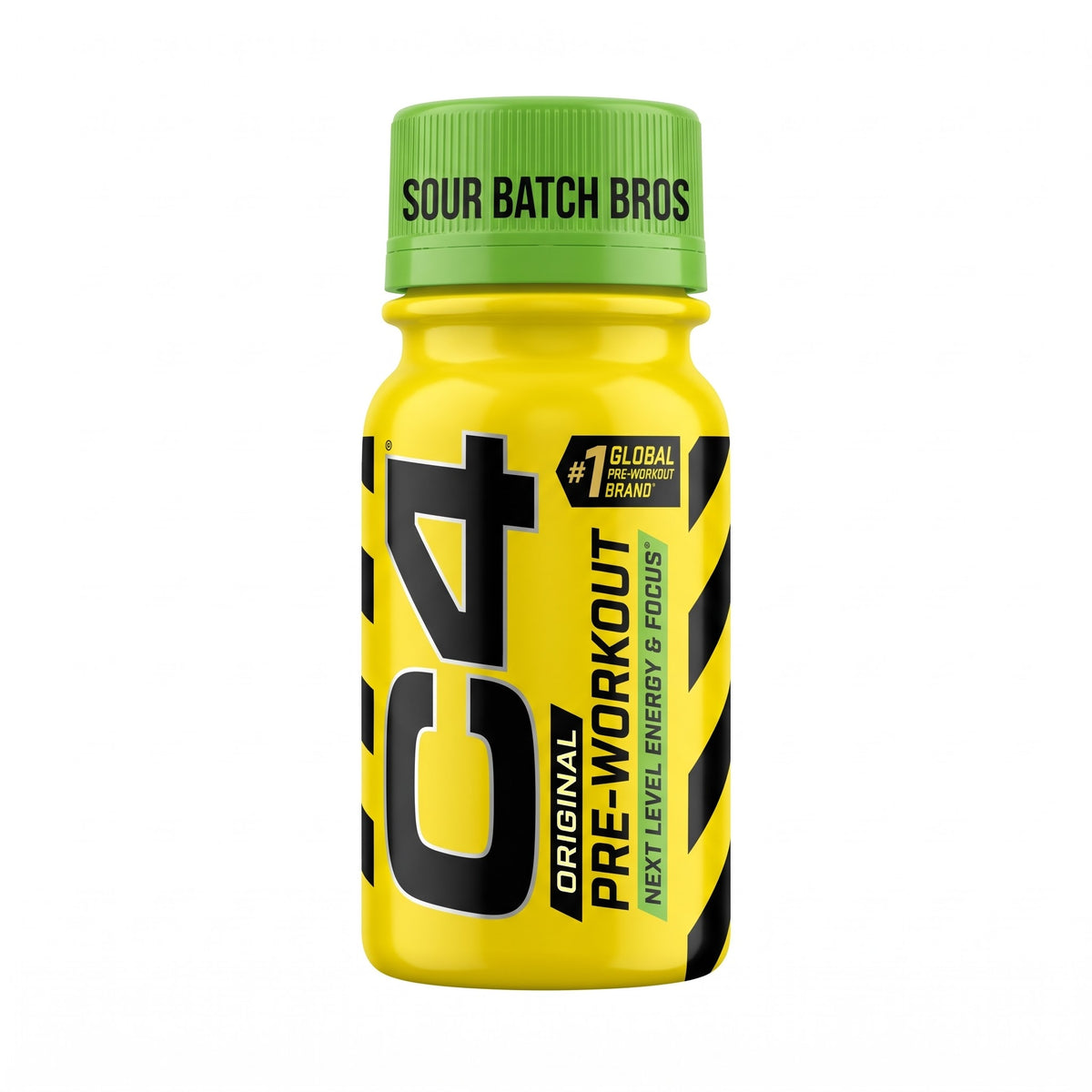 C4 Original PWO Shot 60 ml x sour Batch Bros