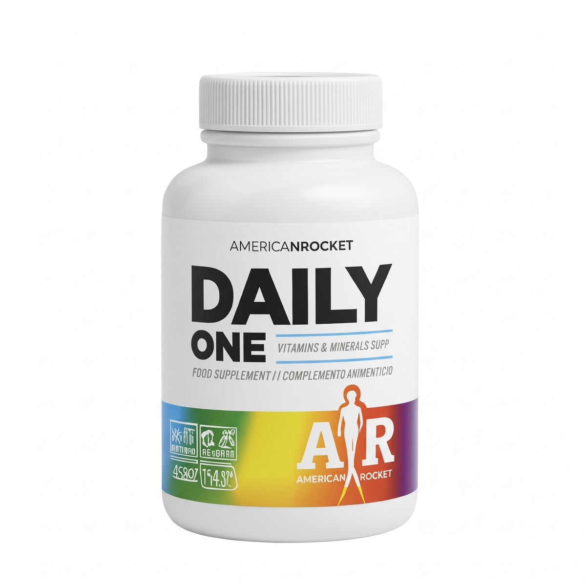 Multivitamínico Daily One - American Rocket 60 caps.