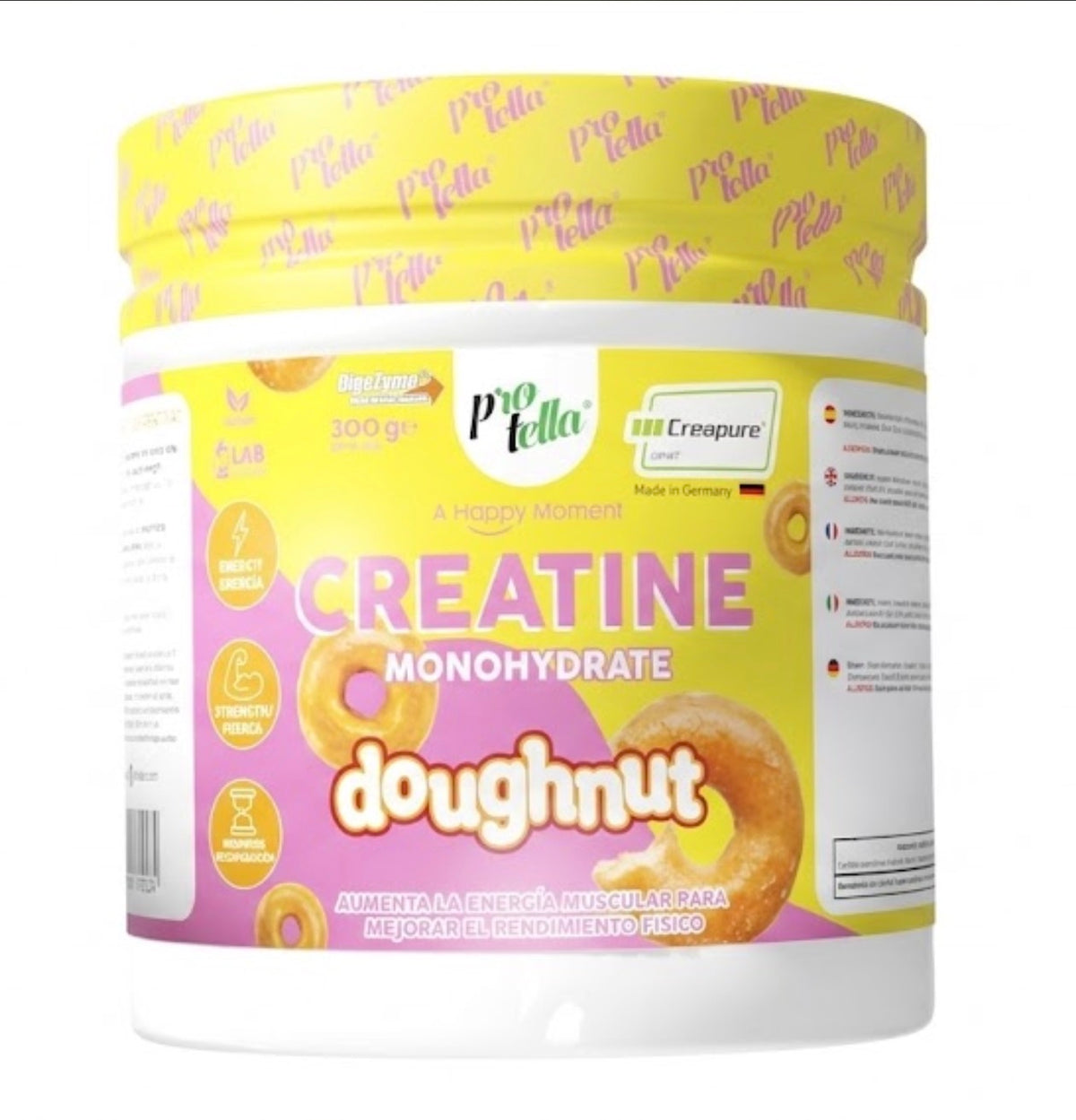 Creatine Creapure Donut -
 Protella 300g