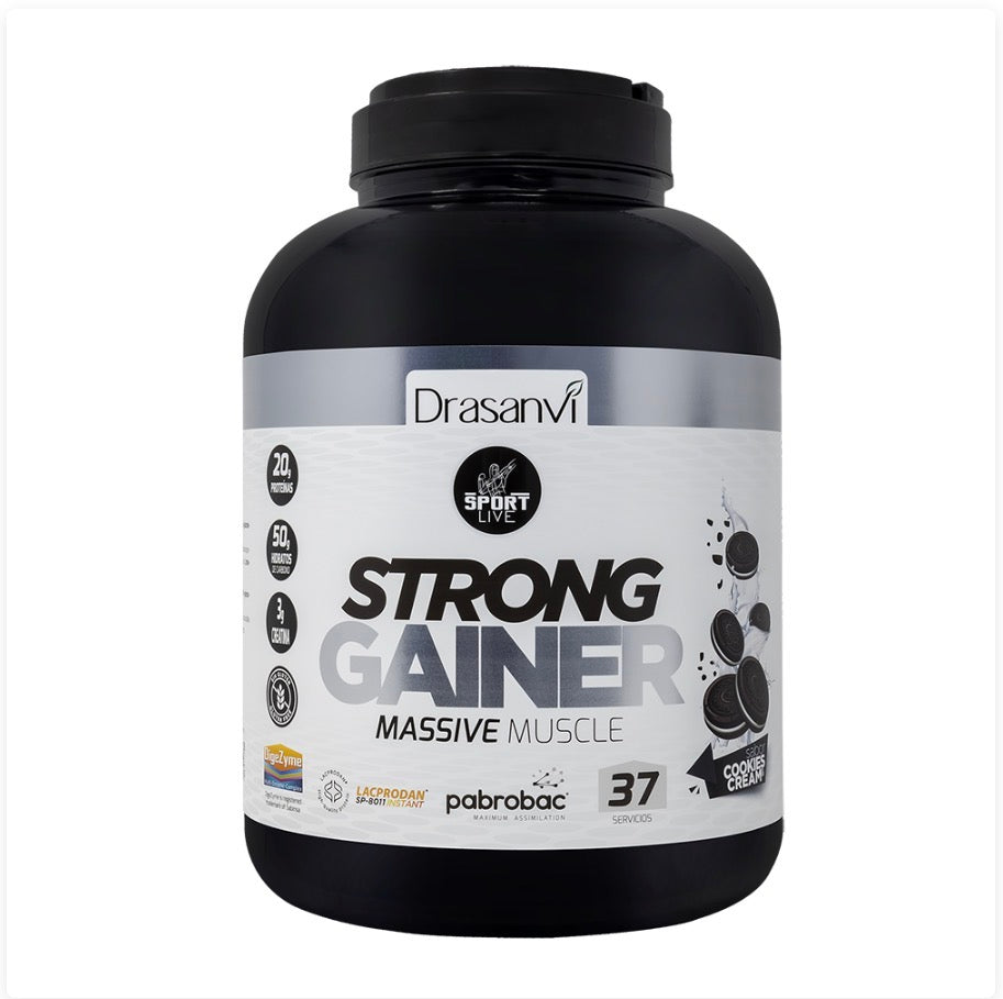 WEIGHT GAINER 3kg Cookie And Cream DRASANVI.
