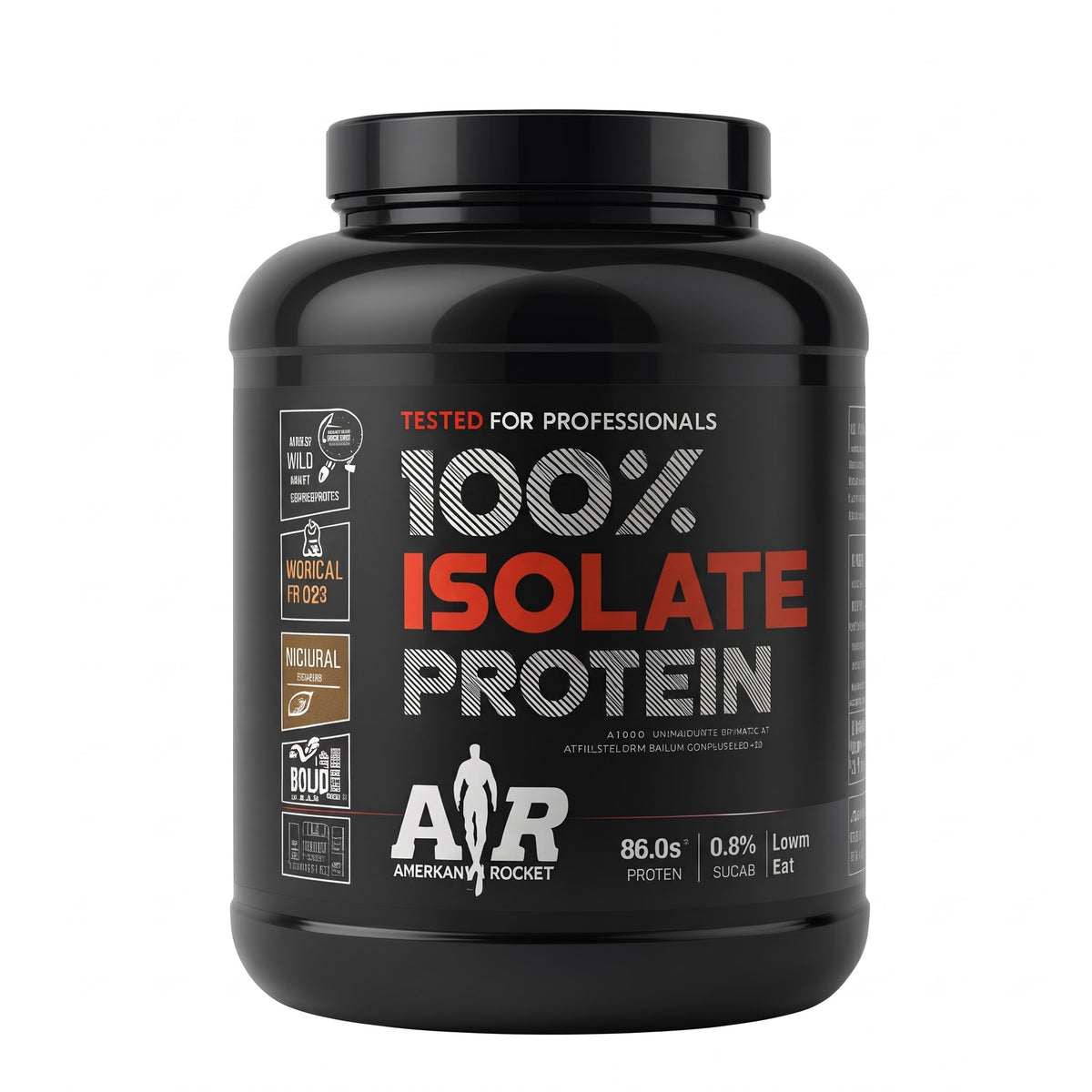 Proteína 100% Isolada 2kg Fresa - American Rocket