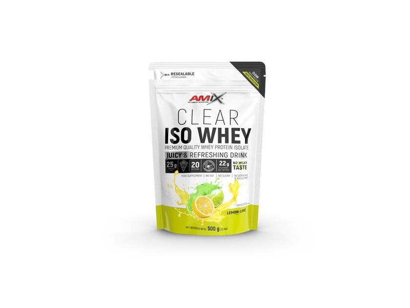 Proteína Clear ISO Whey – limon 500g Amix™