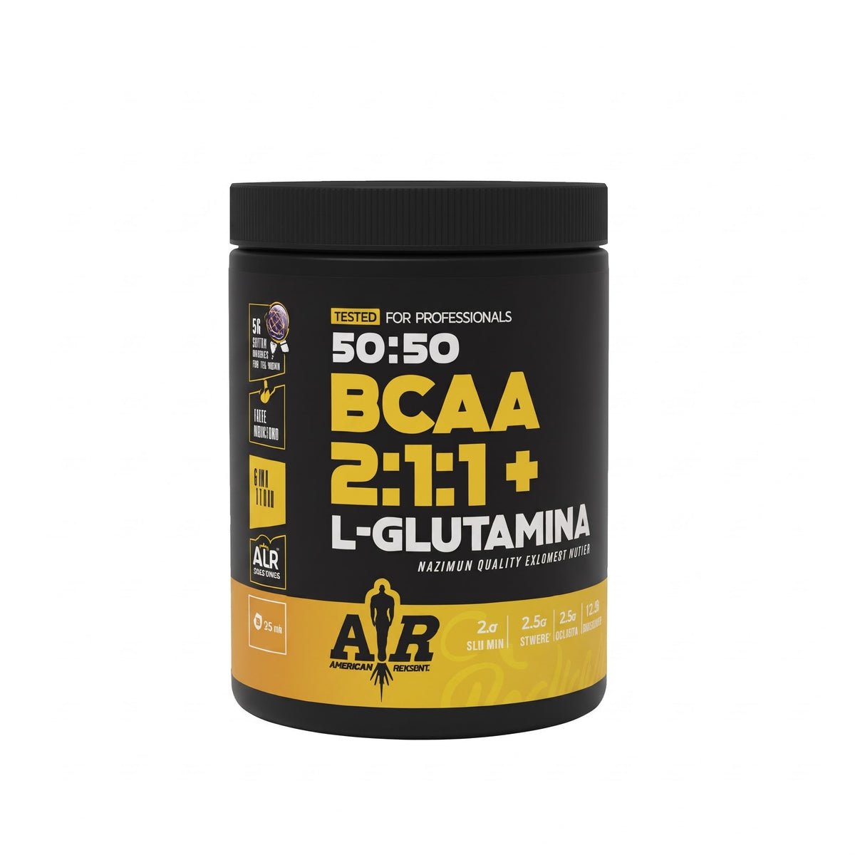 BCAA 2:1:1 + L-Glutamina Limón - American Rocket 500gr