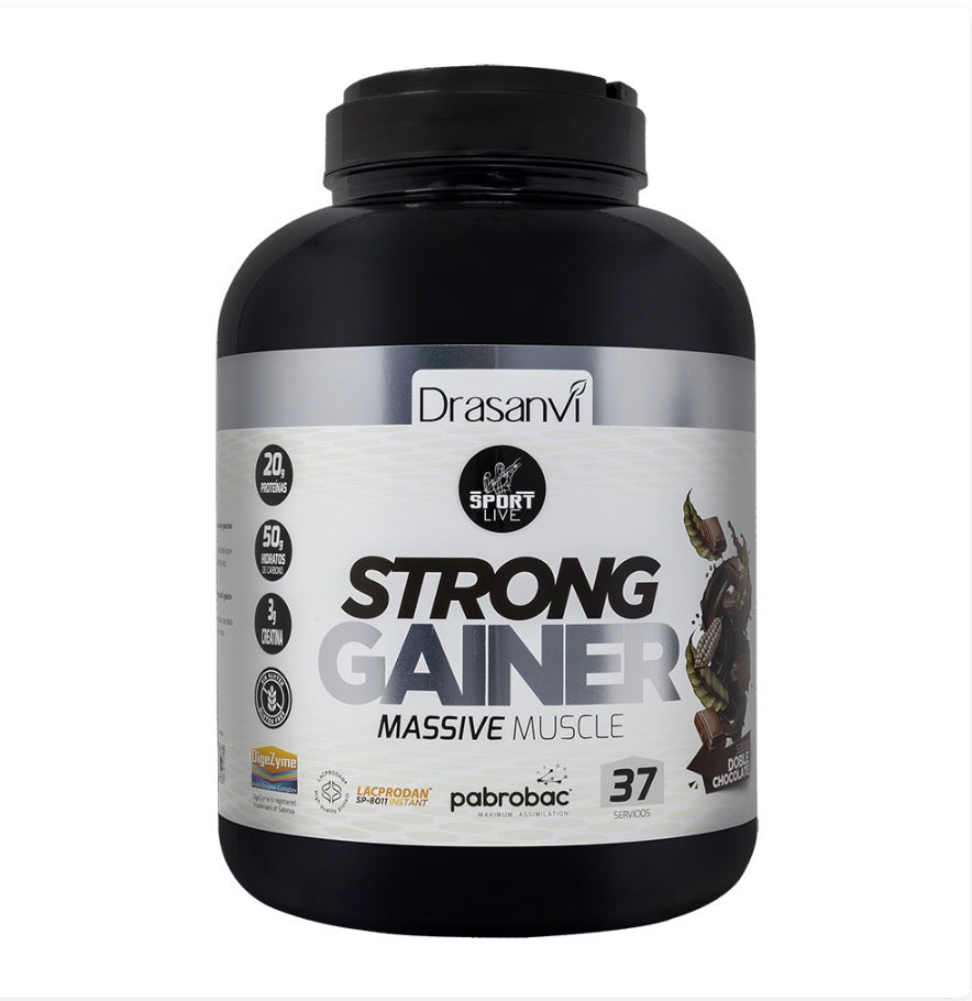 WEIGHT GAINER 3kg Doble Chocolate DRASANVI.