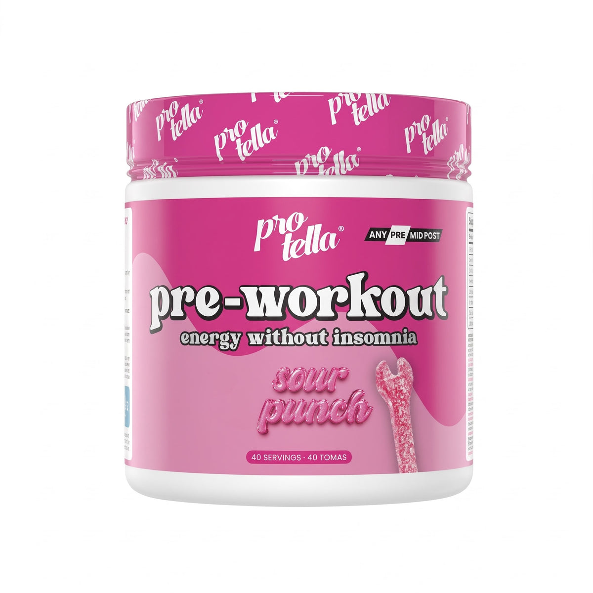 Pre-Workout Sour Candy
 280gr.