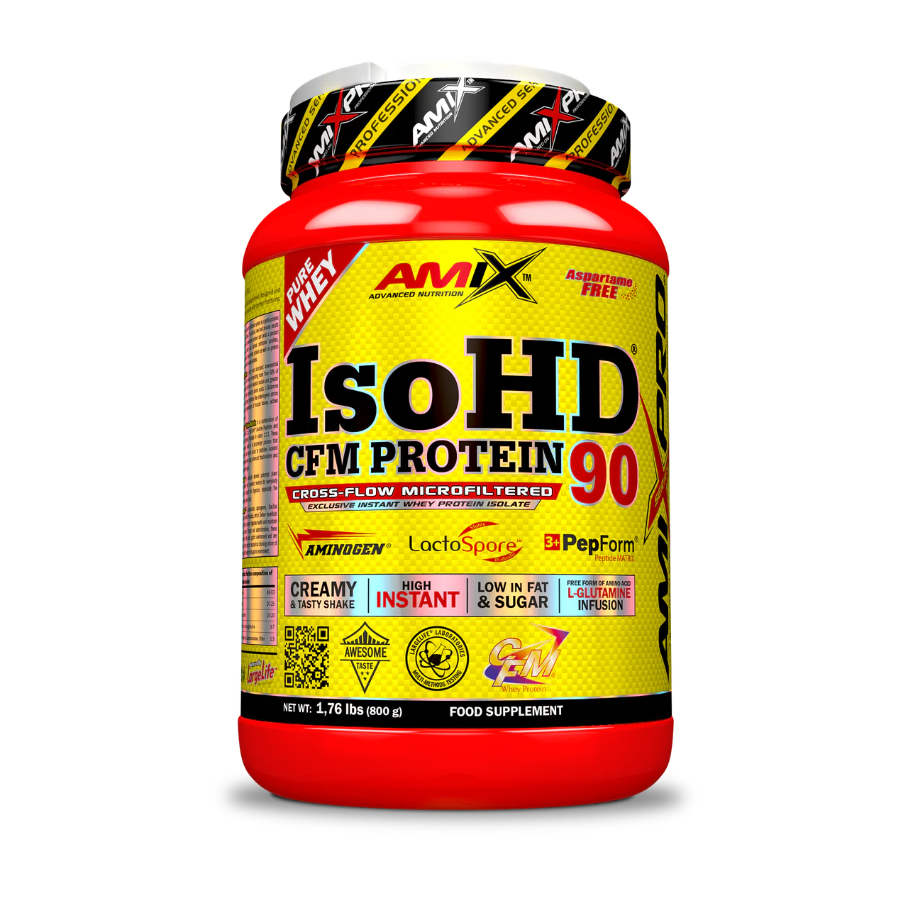 Proteína ISO HD 90 CFM - Amix Pro® Doble chocolate blanco