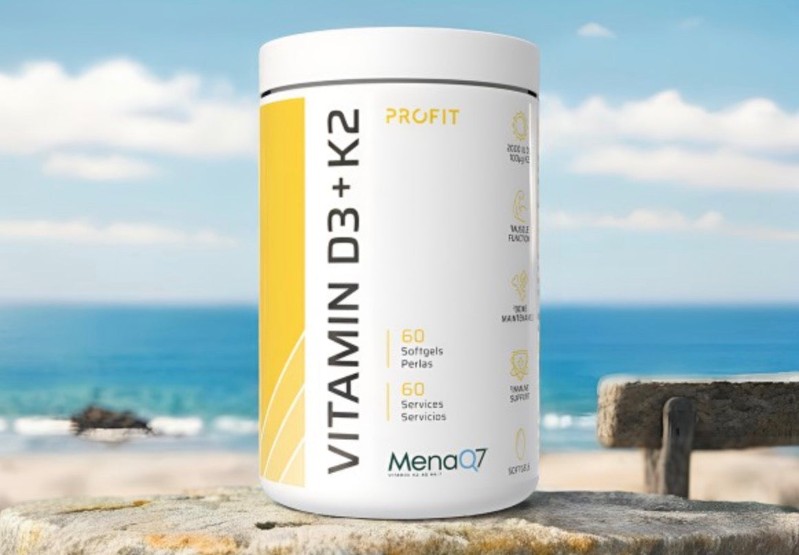 Vitamin D3 + K2 - 60 Softgels