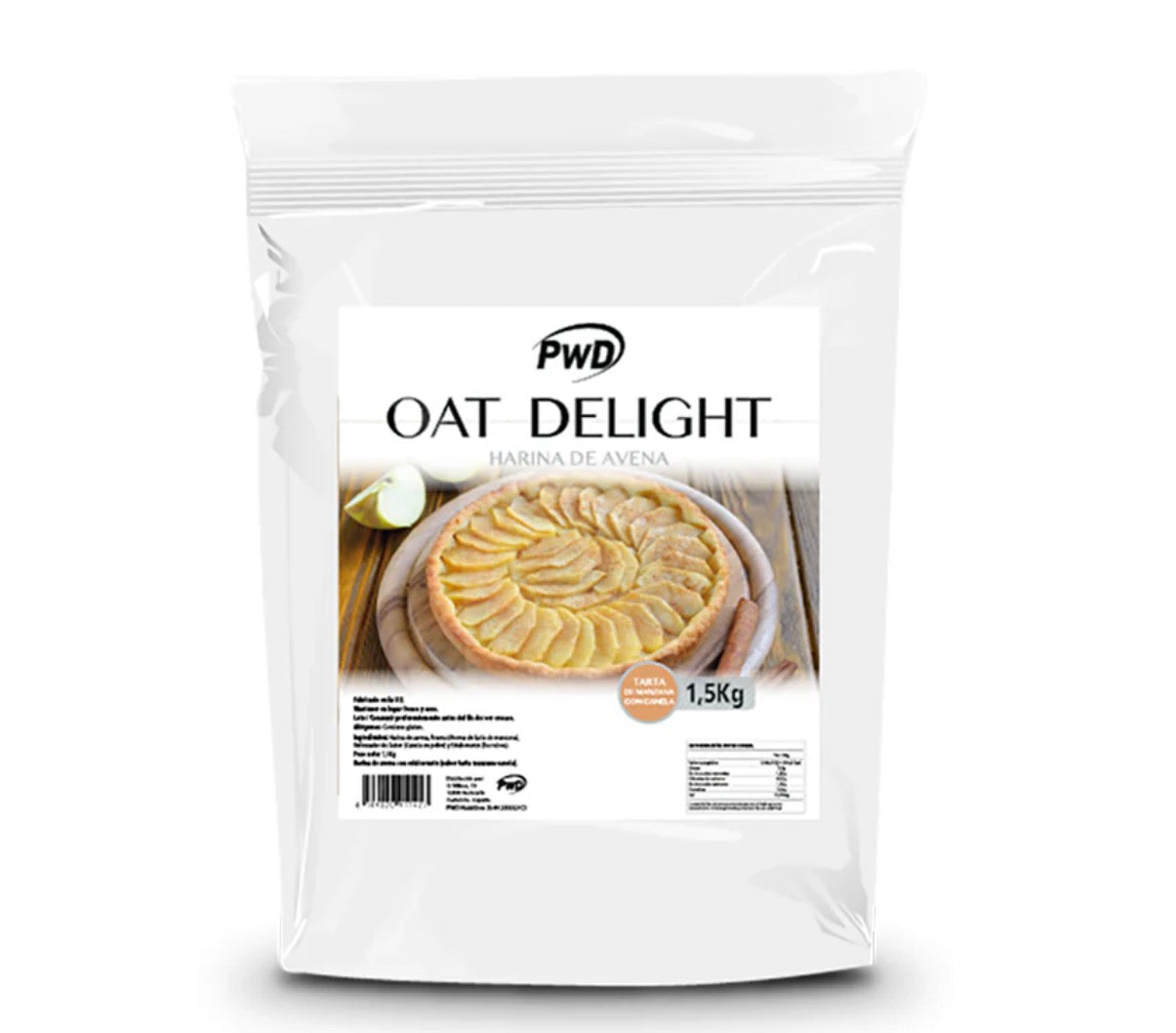 OAT DELIGHT 1,5kg (harina de avena tarta de manzana con canela) PWG.
