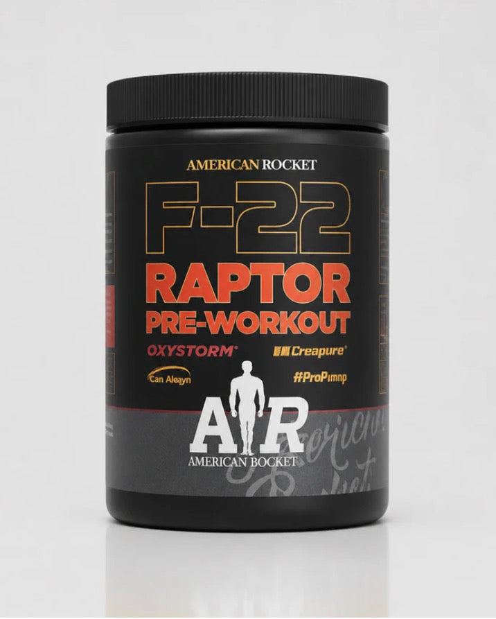Pre-Entreno Raptor F22 mango piña - American Rocket 400g.