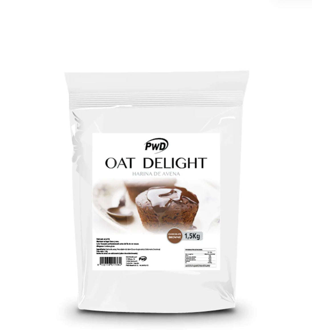 OAT DELIGHT 1,5kg (harina de avena chocolate brownie ) PWG.