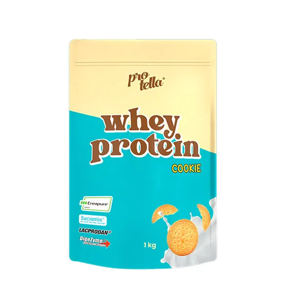 Proteína Whey Cookies -
Protella 1kg