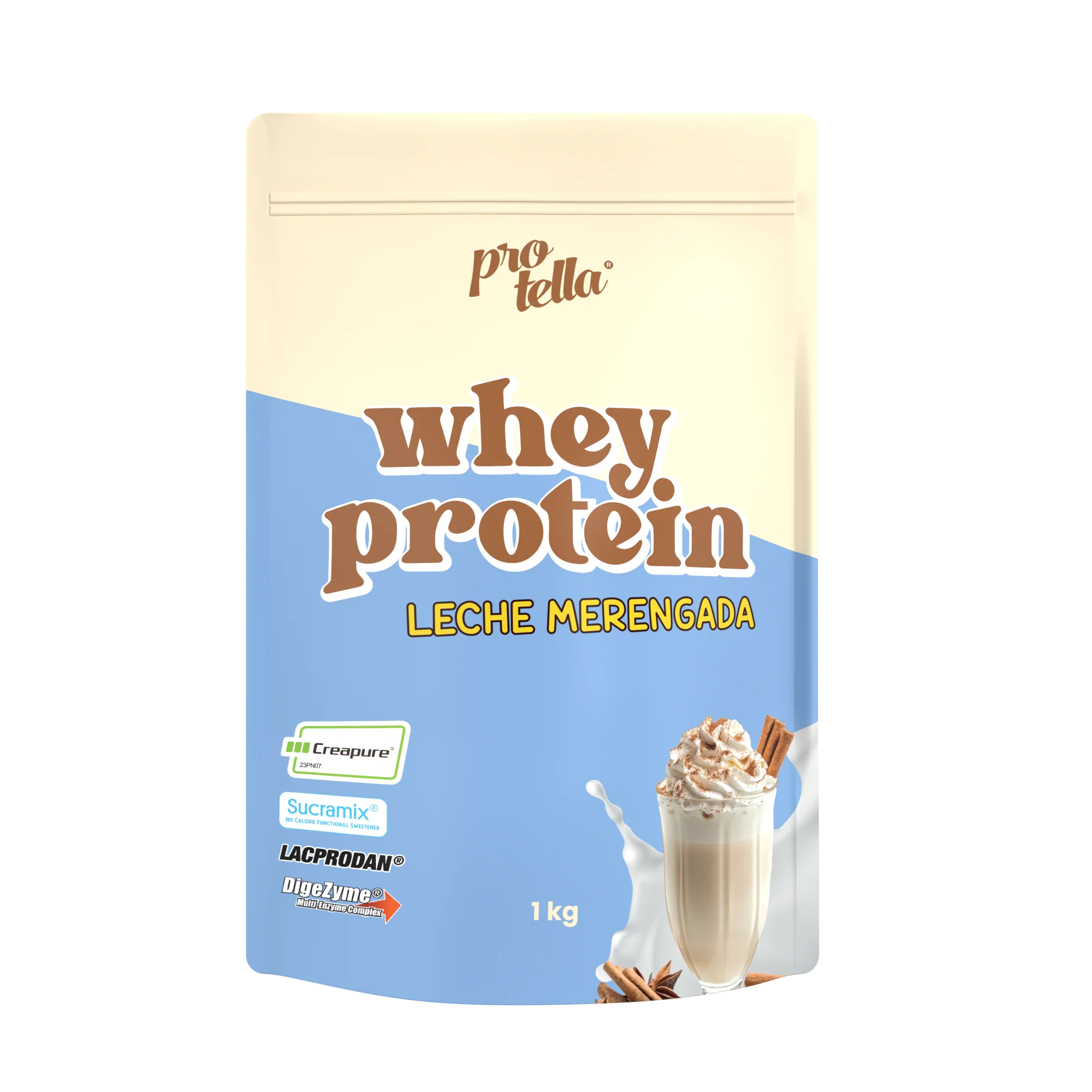 Proteína Whey Leche
Merengada - Protella 1kg