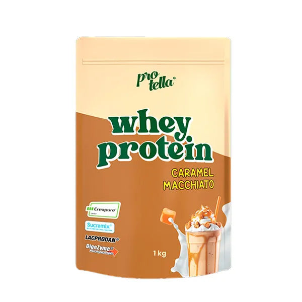 Proteína Whey Caramel
Macchiato - Protella 1 kg