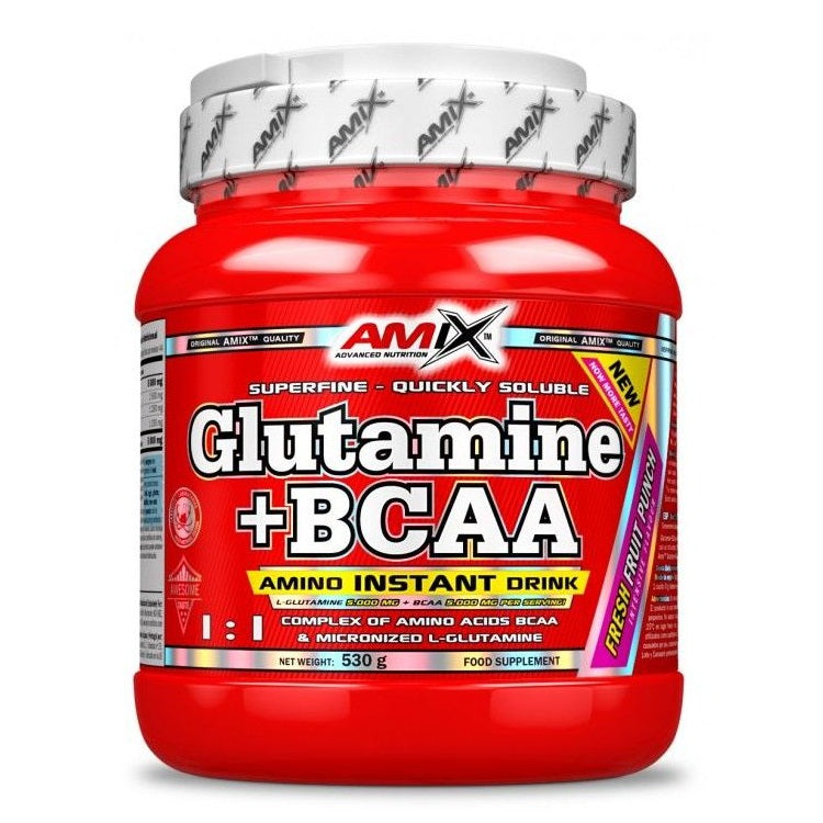 Glutamine+BCAA 530g - AMIX
 Line