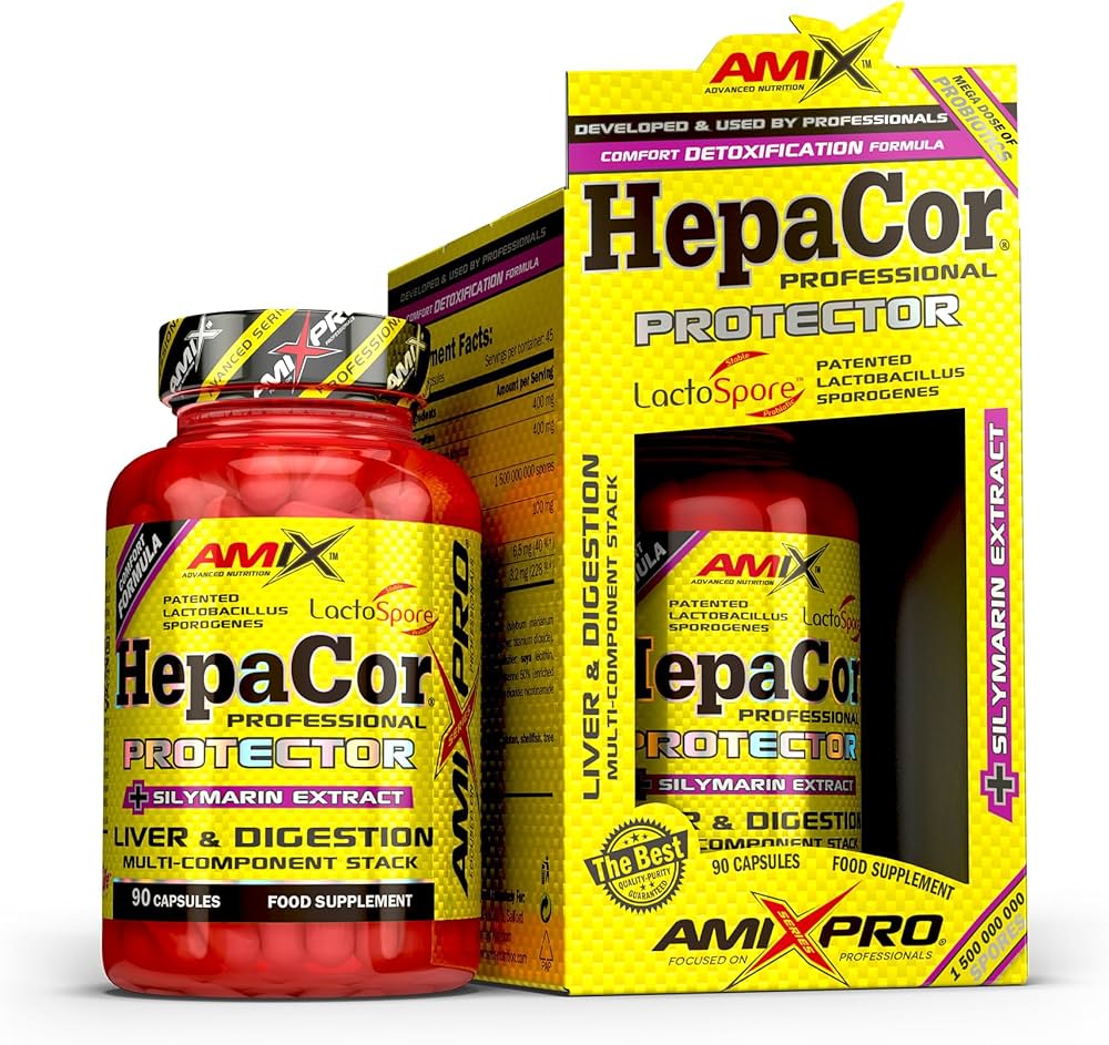 HepaCOR Protector - AMIX
90 caps.
