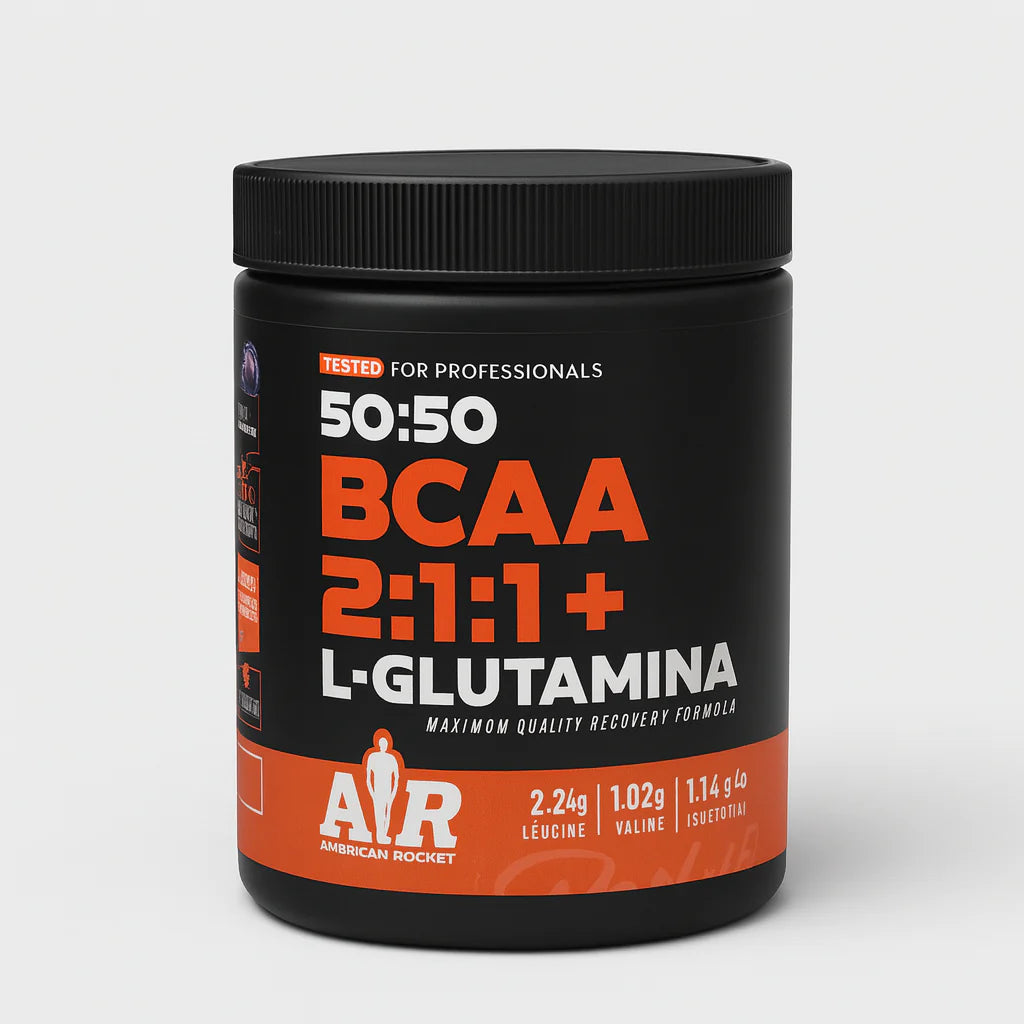 BCAA 2:1:1 + L-Glutamina
Sandía - American Rocket
500gr