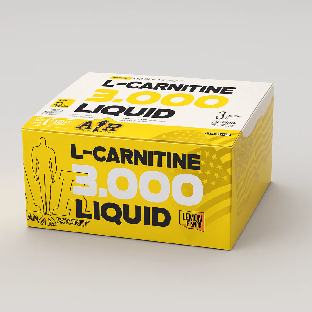 L-Carnitine 3000
(Carnipure) Caja 500ml -
American Rocket
20uds. x 25ml. Limón