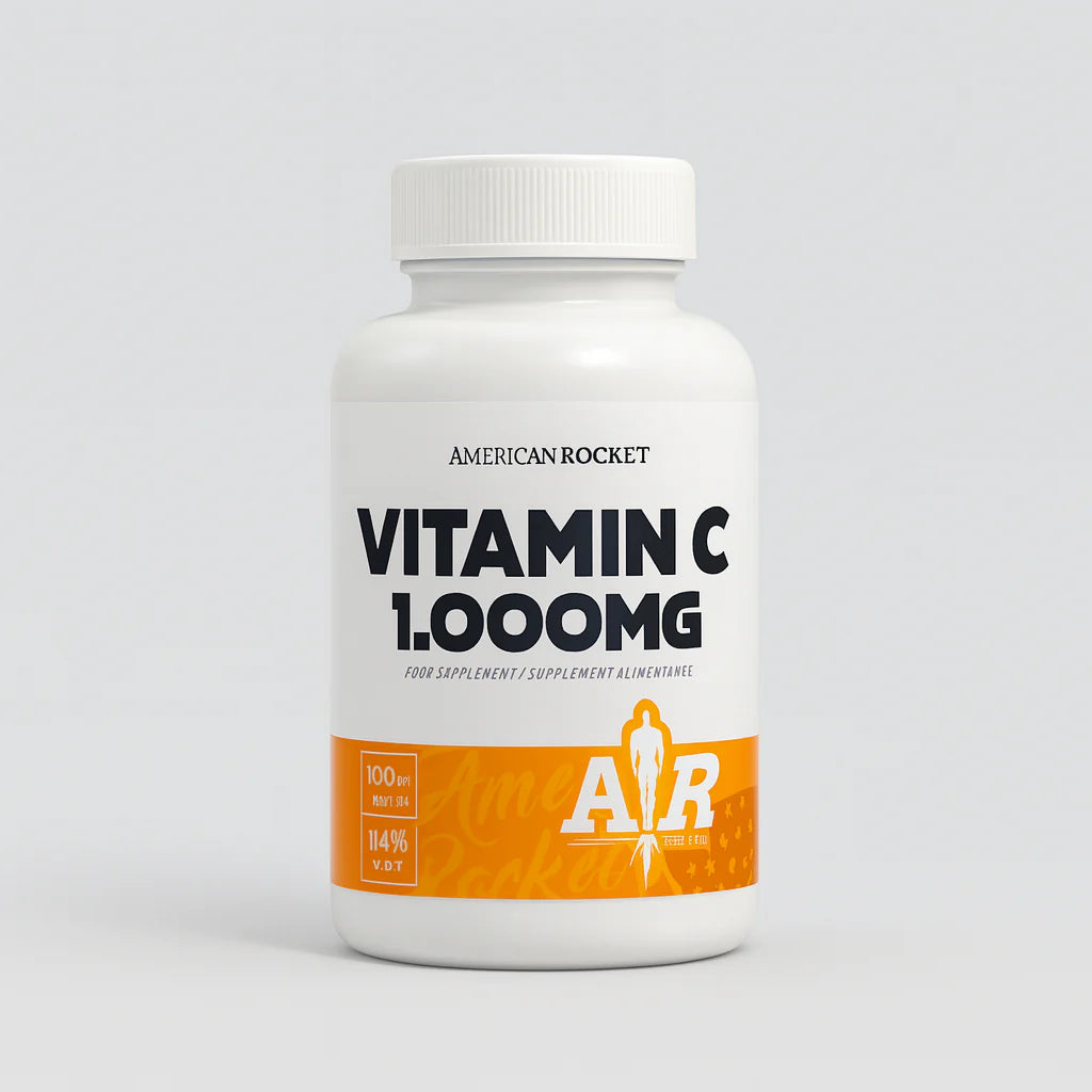 Vitamina C 1000 -
American Rocket
100 caps.