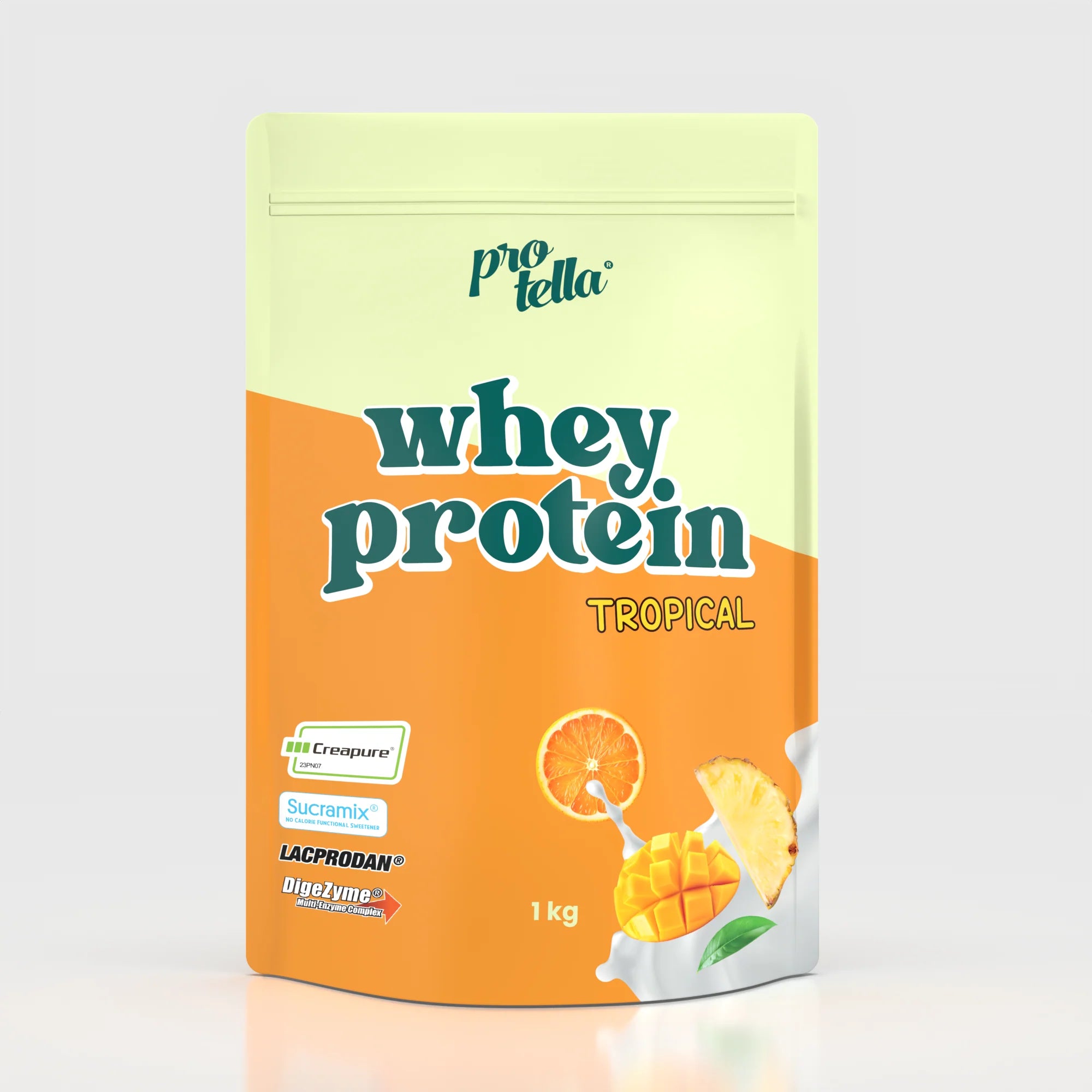 Proteína Whey tropical - Protella 1 kg