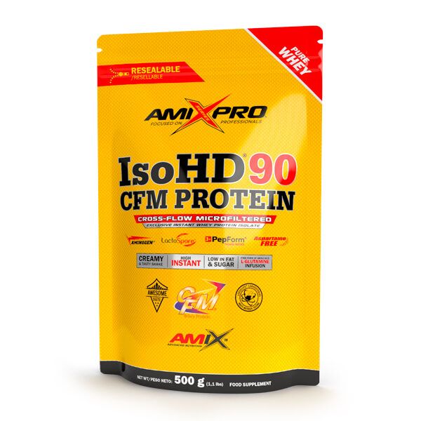 Proteína Iso HD 90 CFM® - AMIX
500gr, choco-blanco-cookies