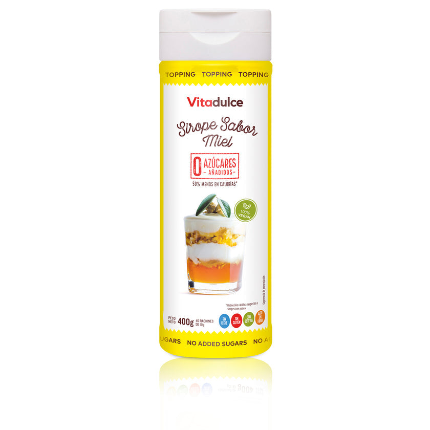 SIROPE SABOR AZUCAR 400 GR VITADULCE