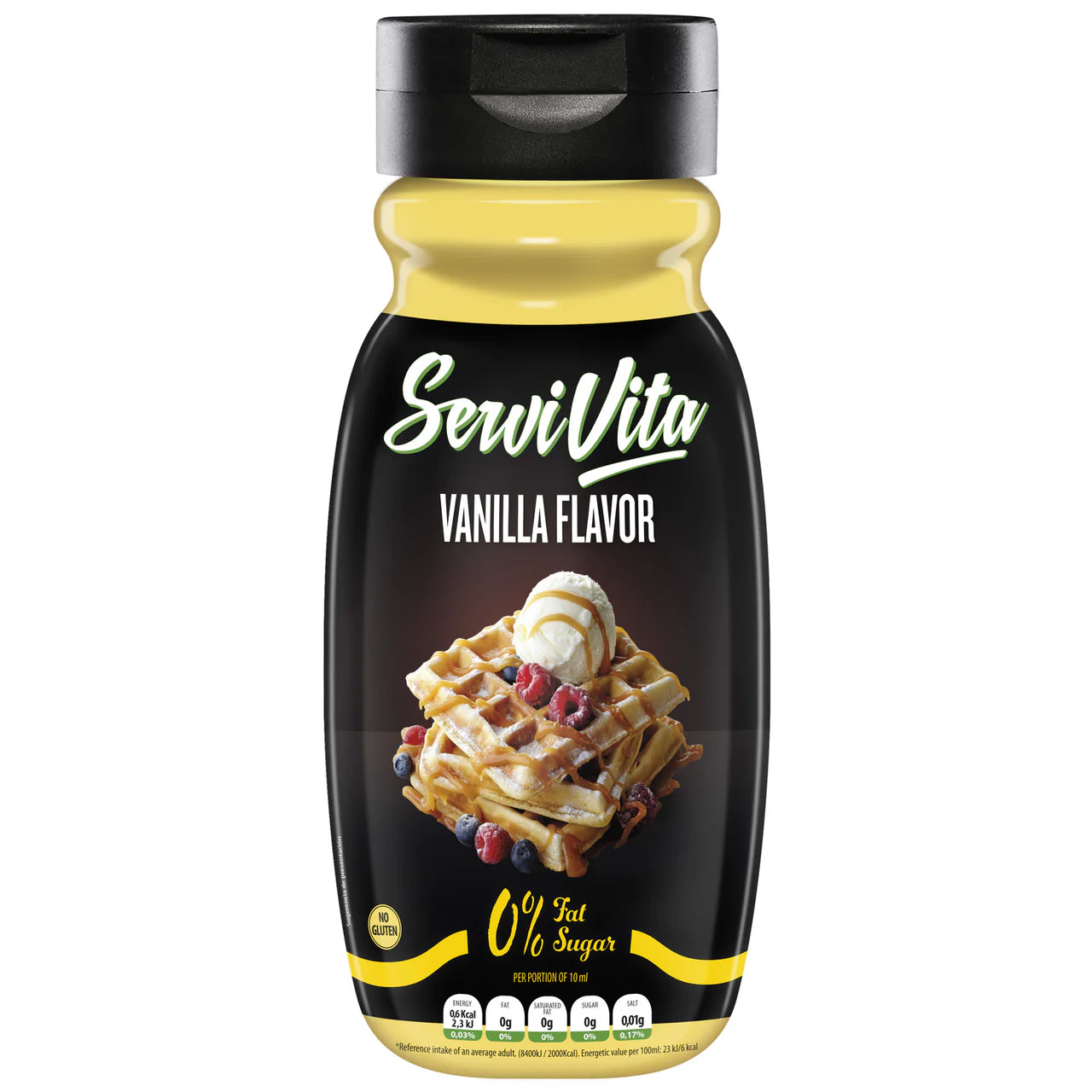 SALSA ZERO 320 ML Vainilla SERVIVITA