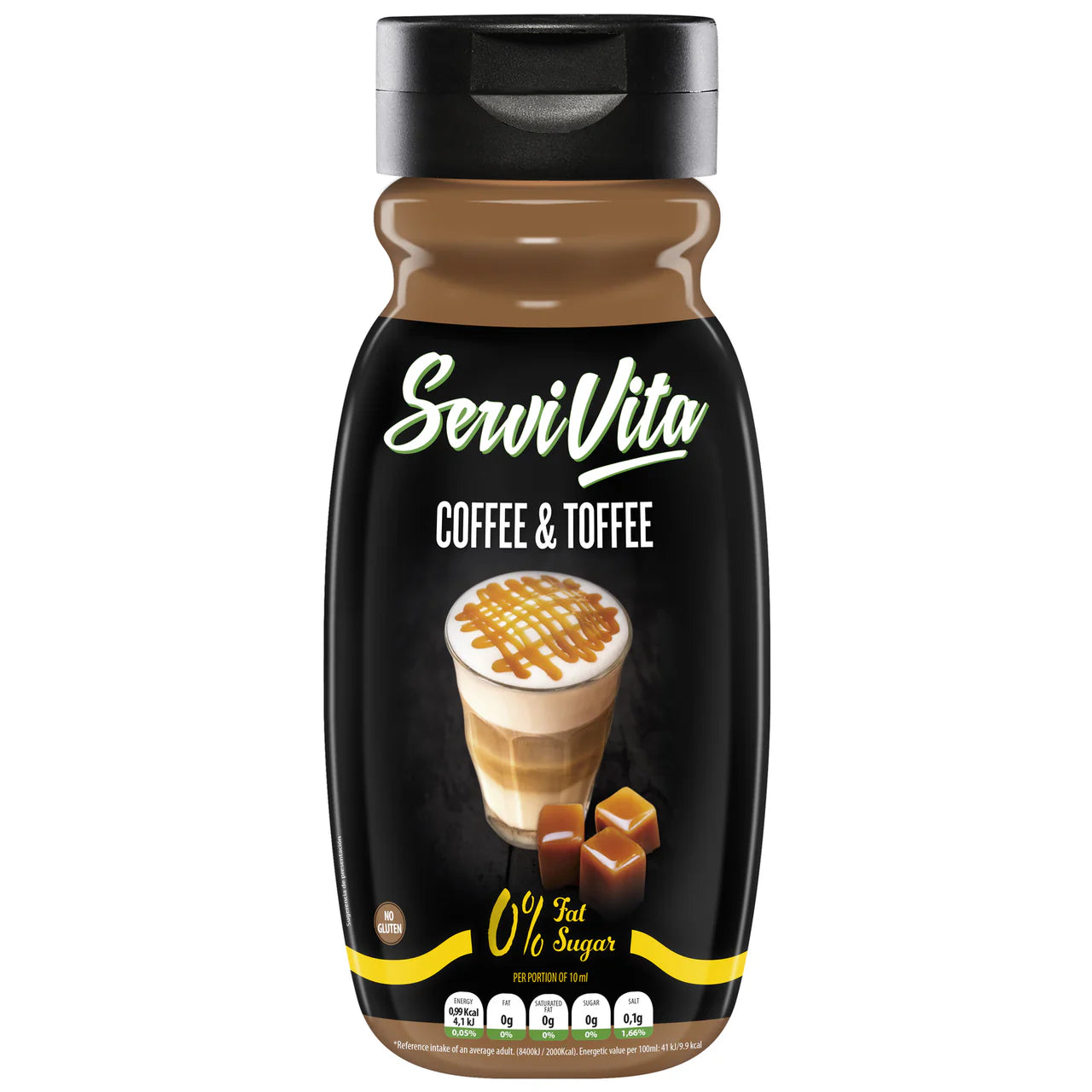 SALSA ZERO 320 ML Coffee & Toffee SERVIVITA