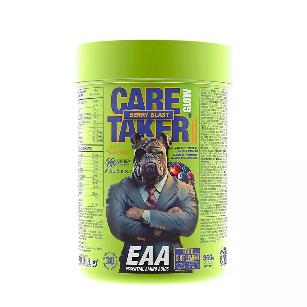 Zoomad Labs Caretaker II EAA Glow (360 g, Frutas del Bosque Explosivas)