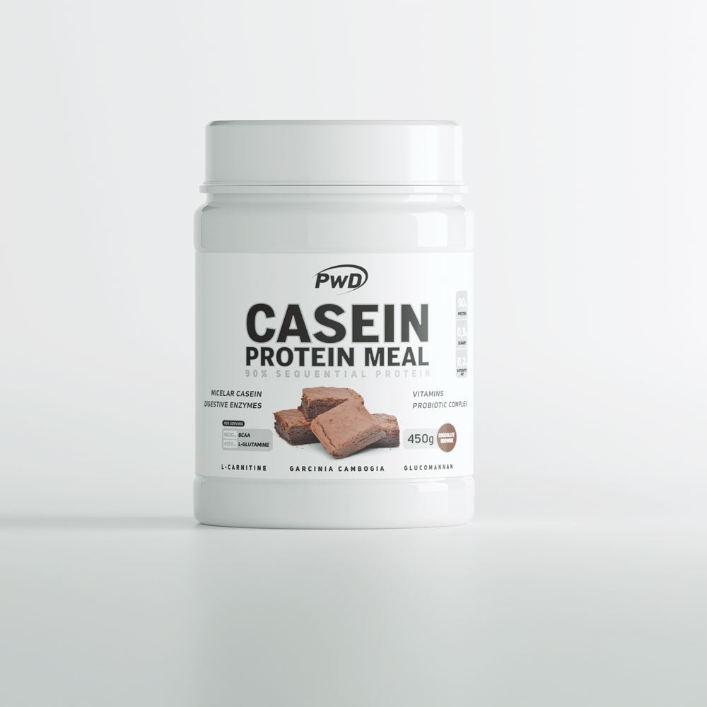 CASEIN PROTEIN MEAL 450gr CHOCOLATE BROWNIE PWD.