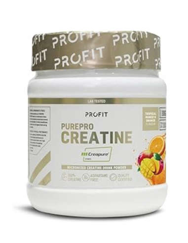 PurePRO Creatine (Creapure®) - 300 gr tropical mango naranja