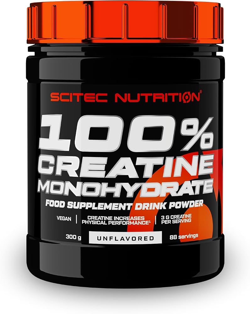 SCITEC NUTRITION
100% CREATINA MONOHIDRATO 300G Neutra