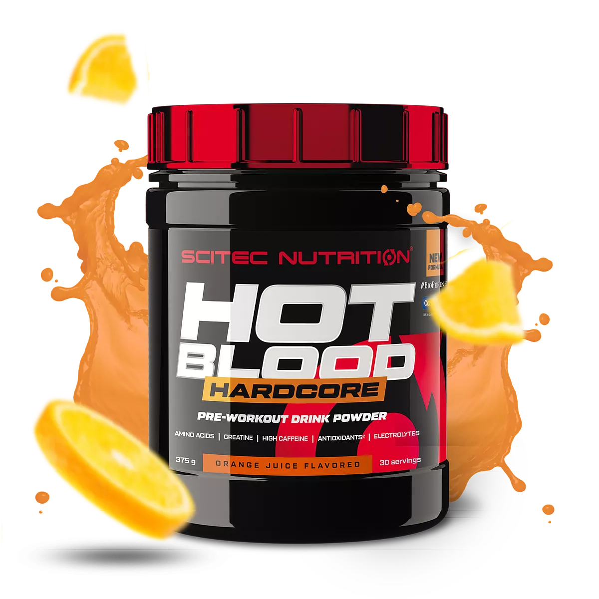 SCITEC NUTRITION
Hot Blood Hardcore naranja(375 gr.)