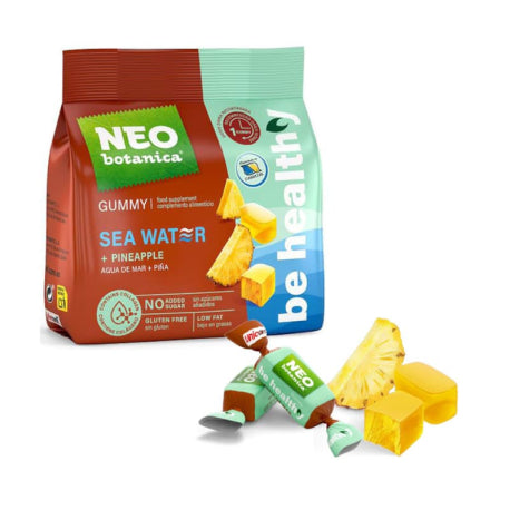GUMMY DE AGUA DE MAR + PIÑA - NeoBotanica 90 Gr.