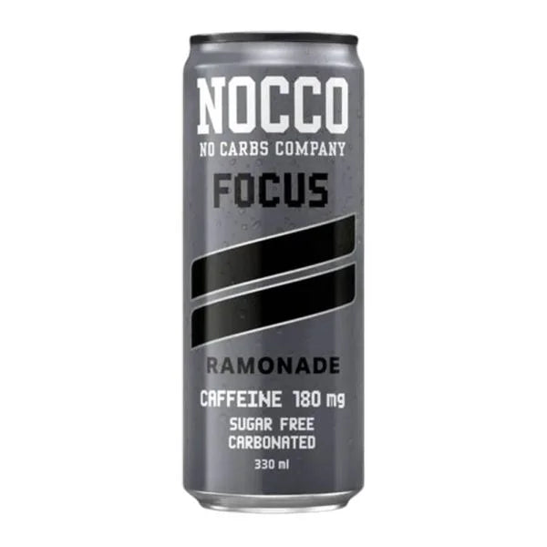 NOCCO FOCUS RAMONADE limón manzana 180mg 0,33L