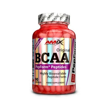 Péptidos de Aminoácidos BCAA PepForm® 90 caps – Amix™