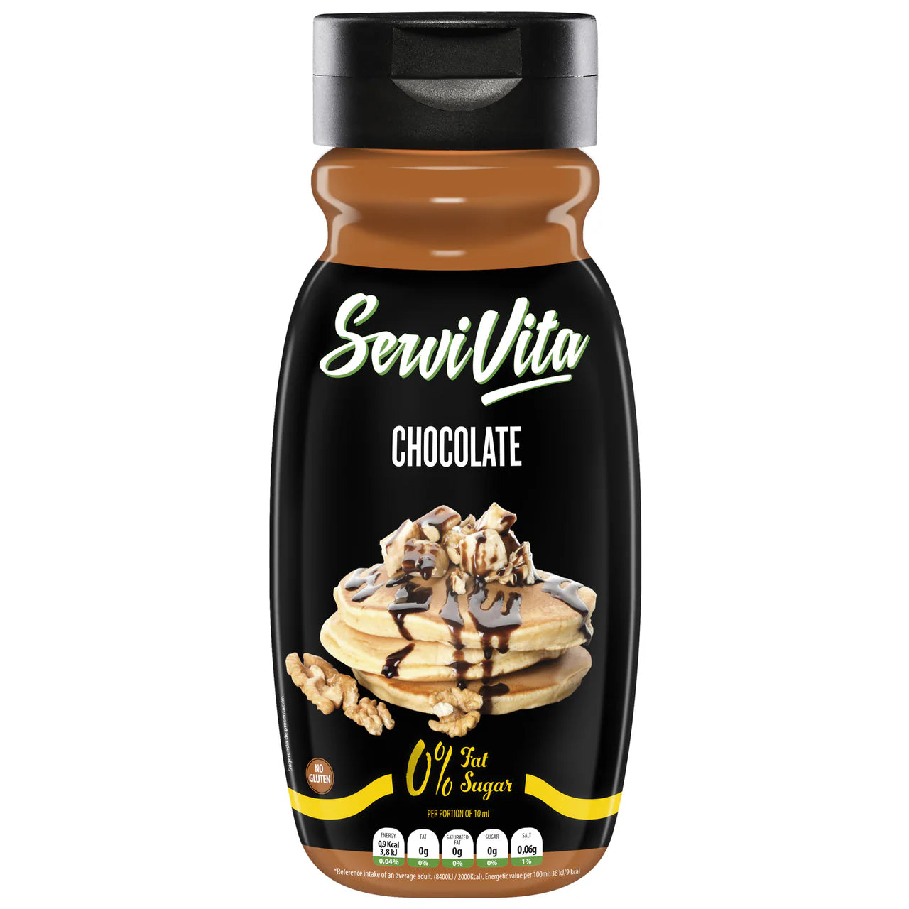 SALSA ZERO 320 ML Chocolate SERVIVITA