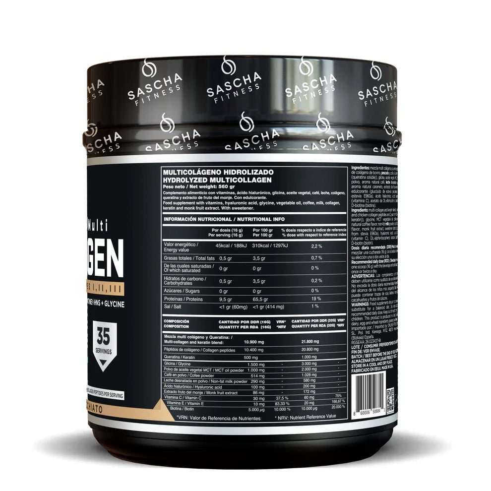 Colágeno Multi Hidrolizado sabor Caramel Macchiato