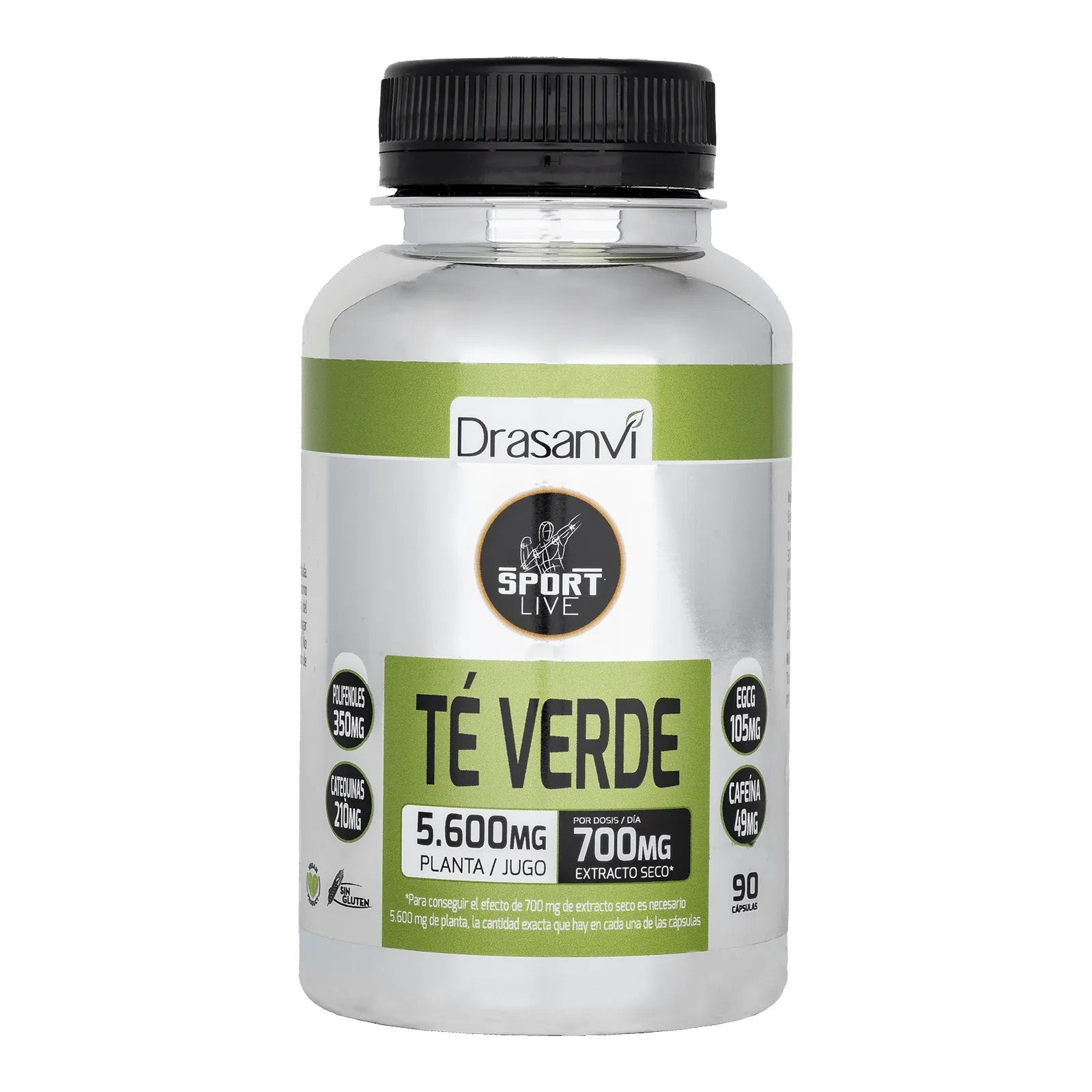 Té Verde 90 Cápsulas Sport Live Drasanvi
