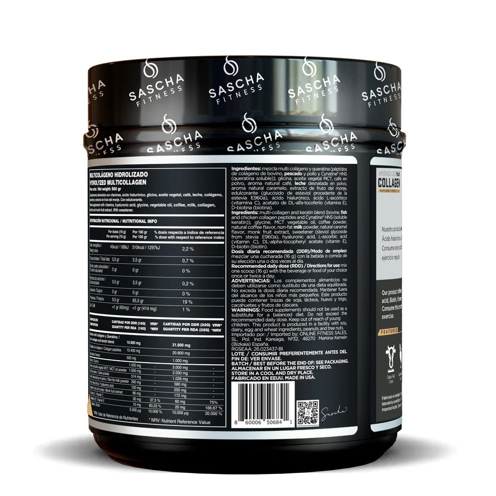 Colágeno Multi Hidrolizado sabor Caramel Macchiato