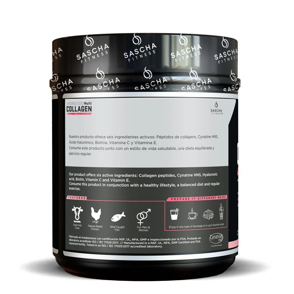 Colágeno Multi Hidrolizado sabor Limonada de Fresa