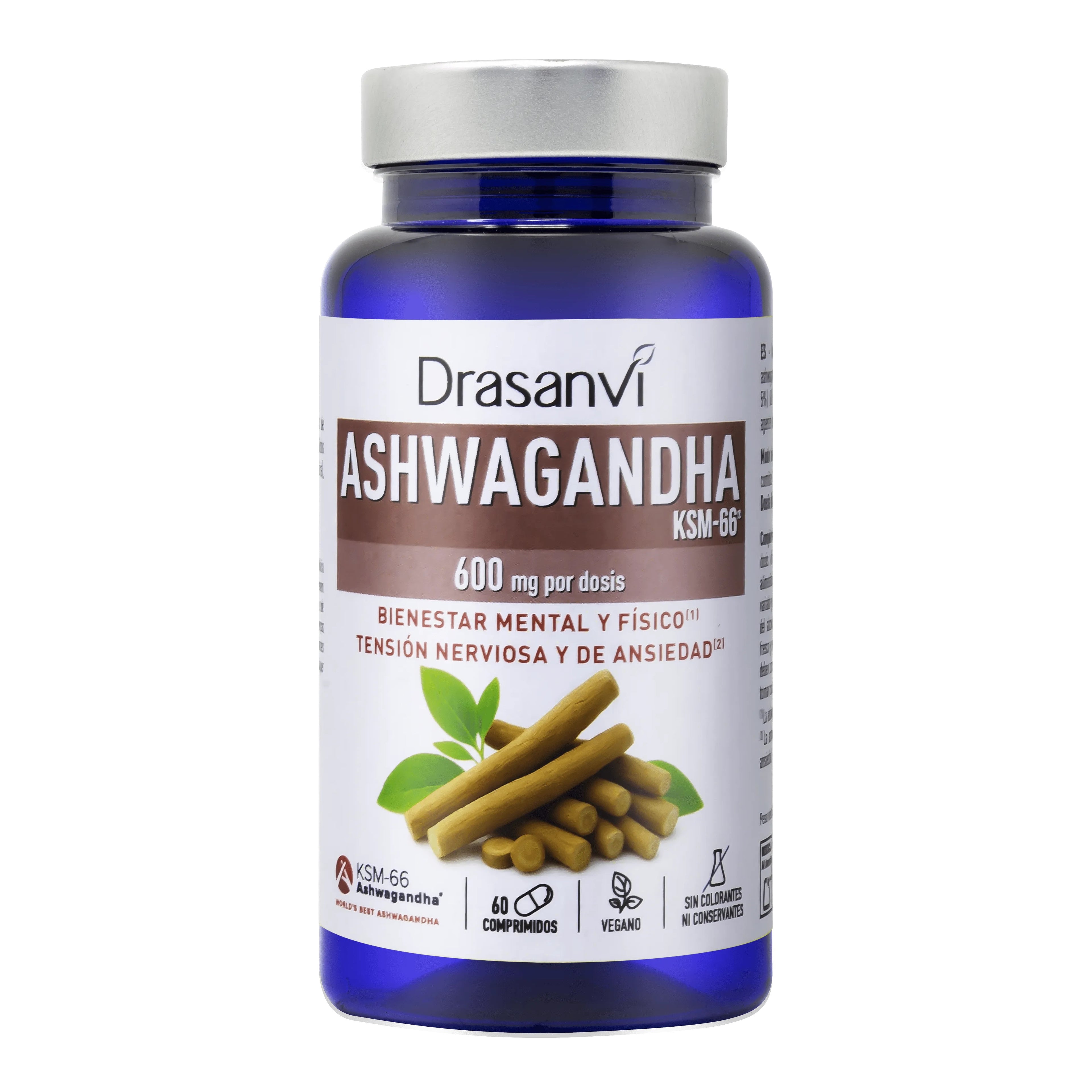 Ashwagandha KSM-66 60 Comprimidos Drasanvi