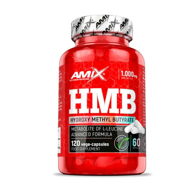 HMB (beta-hidroxi beta-metilbutirato) 120 caps – Amix™