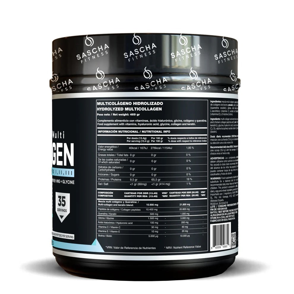 Colágeno Multi Hidrolizado Sin sabor