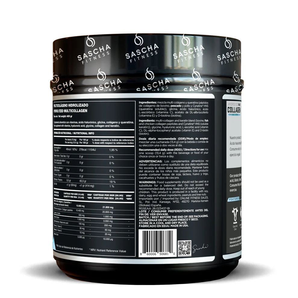 Colágeno Multi Hidrolizado Sin sabor