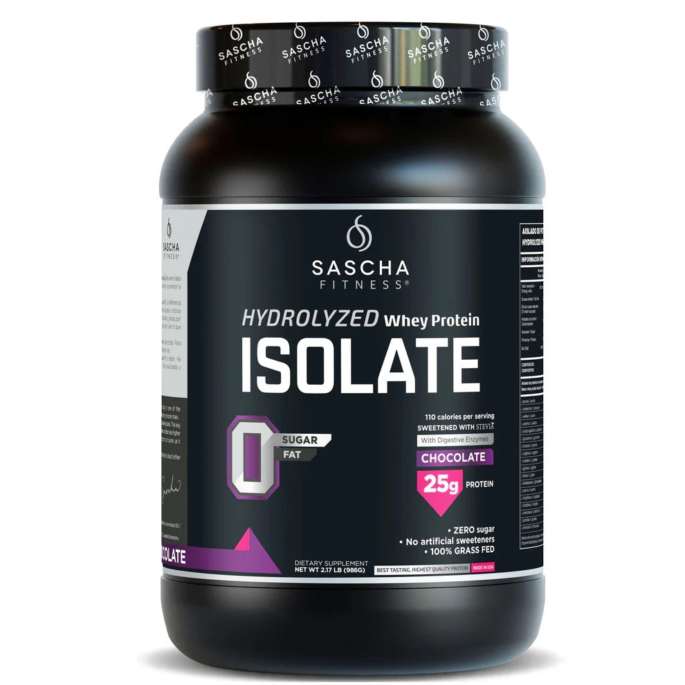 Proteína Whey Hidrolizada y Aislada sabor Chocolate