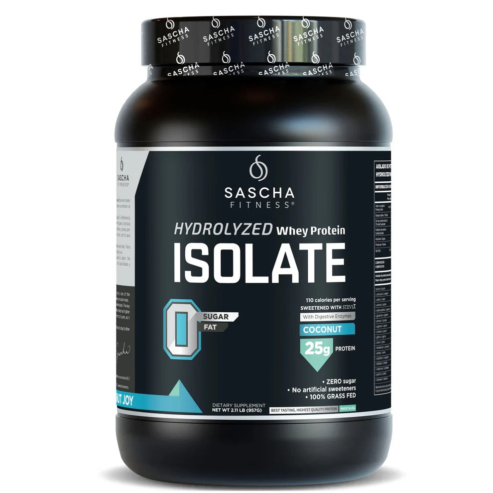 Proteína Whey Hidrolizada y Aislada sabor Coco