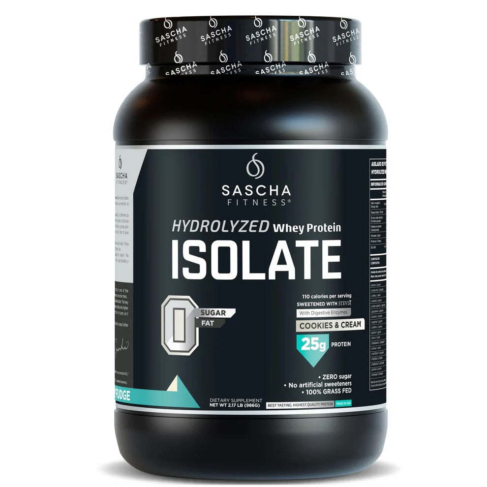 Proteína Whey Hidrolizada y Aislada sabor Cookies