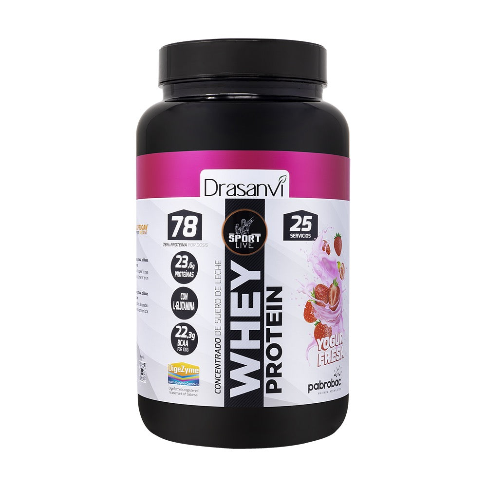 Sport Live Whey Protein Concentrada 750 Gr Fresa