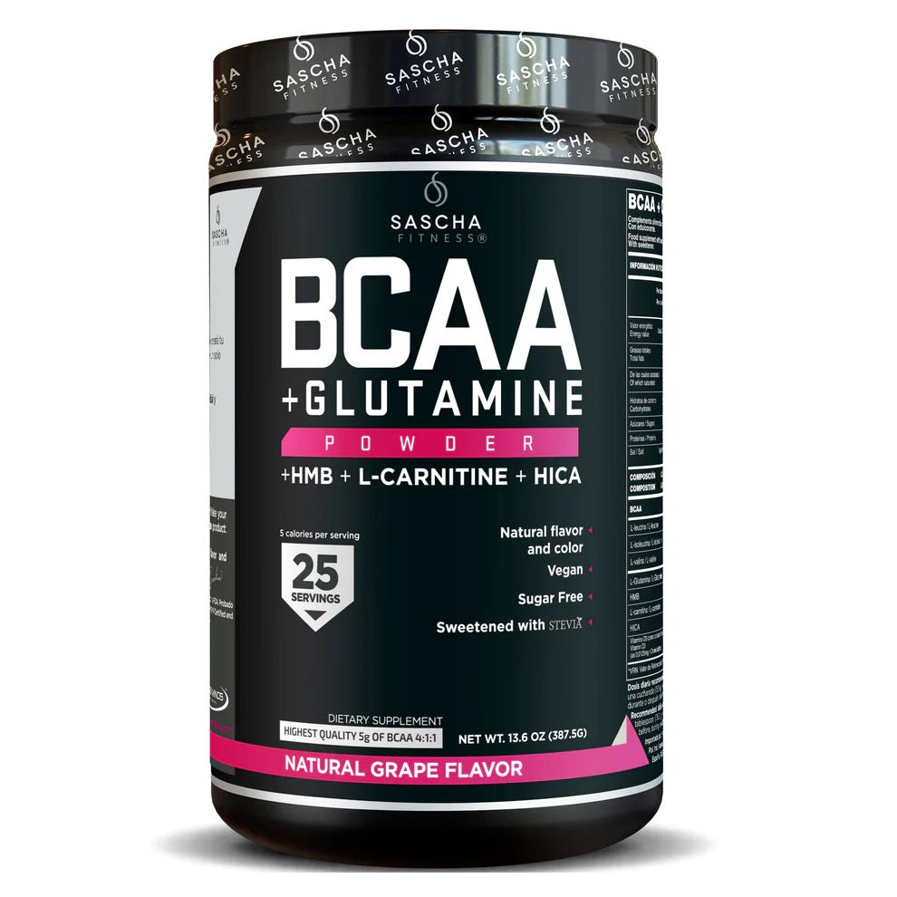 BCAA + Glutamina sabor Lima Limón